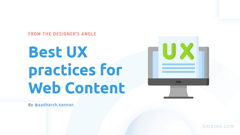 Best UX practices for website Content