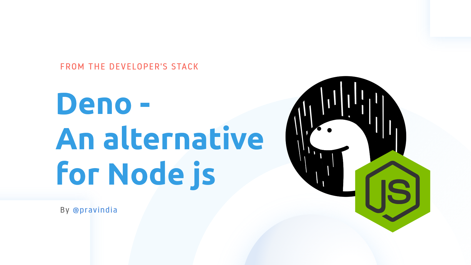 Deno - What's different from Node JS